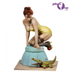 Pin Up figure kits Andrea miniatures 80mm métal.