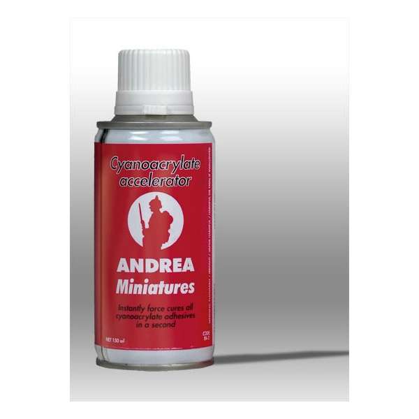 Andrea miniatures.Cyanocrylate Acclerator.