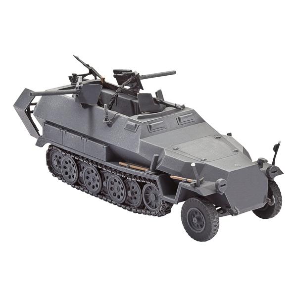 Maquette Sd.Kfz. 251/16 Ausf.C - Armée Allemande 2ème guerre mondiale Revell 1/72e.