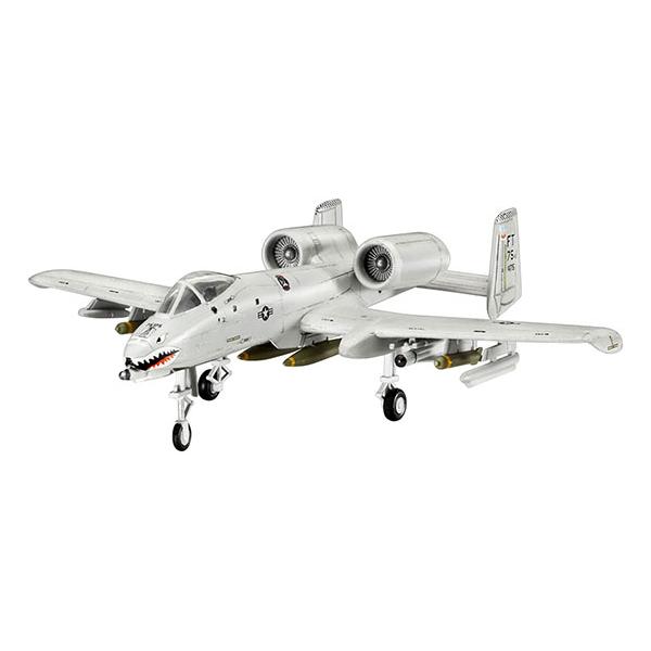 Maquette MODEL SET - A-10 THUNDERBOLT Revell 1/144e.Avion à réaction US+ peinture.