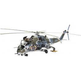 Maquette MIL Mi - 24V Hind E - HELICOPTERE D’ATTAQUE Revell 1/72e.
