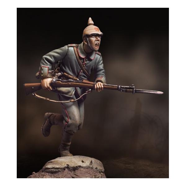 Andrea miniatures 54mm. Figurine  d'Infanterie Allemande,1915.