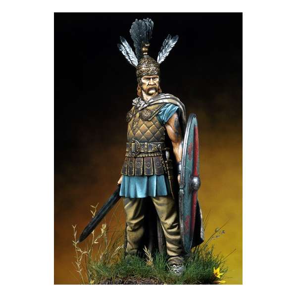 Figurine De Chef Gaulois 75mm Pegaso Maquettes Et Figurines