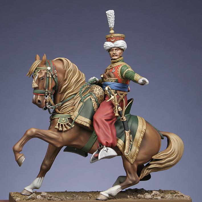 Figurine étain Officier Mamelucks 1809 – Les Etains Du Prince