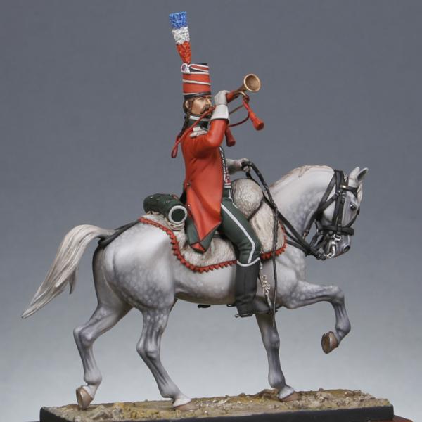 Metal Models,54mm,Tropmette des guides-chasseurs en 1798.