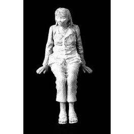 Andrea miniatures,54mm figur.Sitzendes Mädchen.