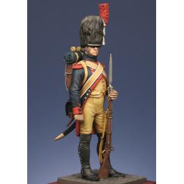 Metal Model,54mm,Gendarne à pied de la garde impériale.