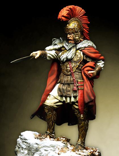 Figurine historique-Chevalier à la bataille de Crécy