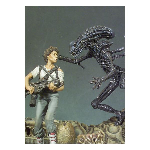 Andrea miniatures 54mm. Figurine de Alien, Xenomorph.