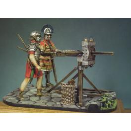 Andrea miniatures,54mm.Andrea miniatures,54mm.The Scorpion (Roman Artillery, AD 125) Figure kits. Figure kits.