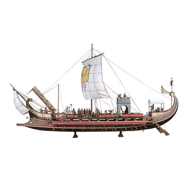 Andrea miniaturen,54mm.Römische Bireme.