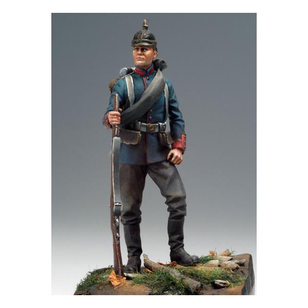 Andrea miniatures,historische figuren 54mm.Infanterist 1870.