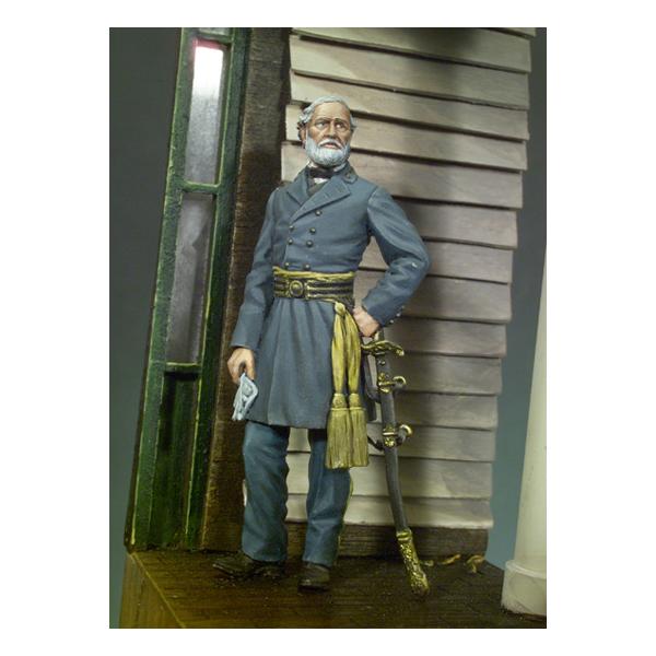 Andrea Miniatures 54mm. Figurine du Général Lee 1864. Guerre de sécession .