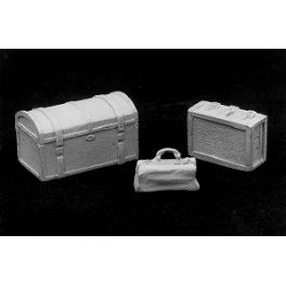 Andrea miniatures,54mm figuren.Zwei Kisten, eine Tasche.