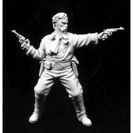 Andrea miniatures,54mm figuren.General Custer.