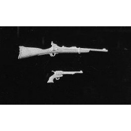 Andrea miniatures,54mm.Carabine Springfield et Colt.
