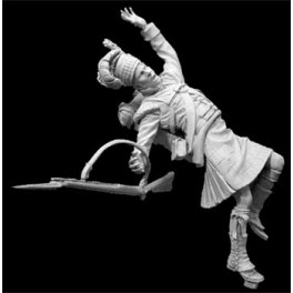 Andrea miniatures,54mm.Wounded Highlander (1815) figure kits.