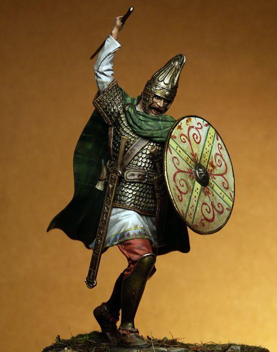 Figurine de guerrier Mohawk 75mm Pegaso Modeles. - Maquettes et Figurines