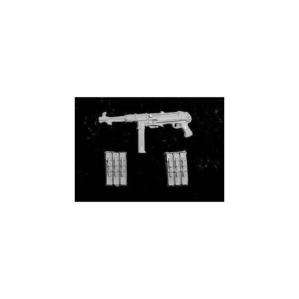 Andrea miniatures 54mm.,Schmeiser MP40 and Pouches.