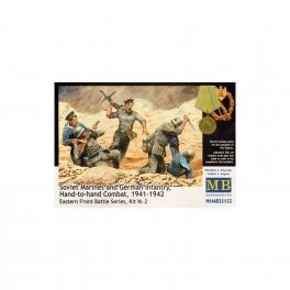Figurine Master Box 35e-Soviétiques contre Allemands...
