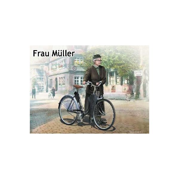 Figurine Master Box 35e-Frau Müller...