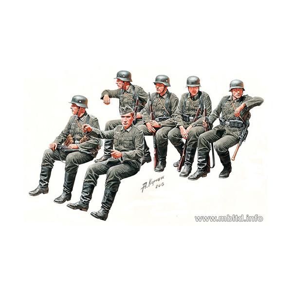 Figurine Master Box 35e-Armée Allemande.