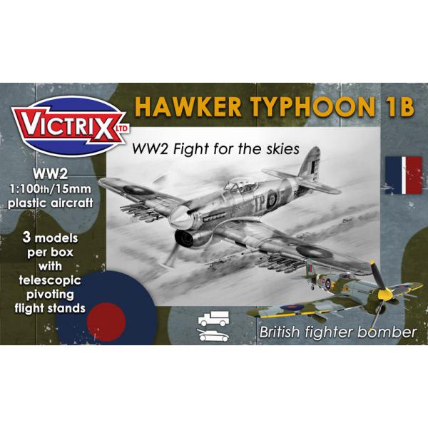 Maquette du Typhoon au 1/100e Victrix.