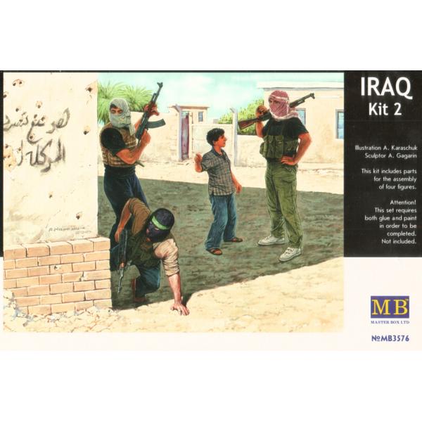 INSURGES EN IRAK 2009 Figurine  1/35e Master Box.