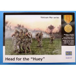 RETOUR VERS LE HUEY - US SPECIAL FORCES - SERIE GUERRE DU VIETNAM 1969 1/35e Master Box.
