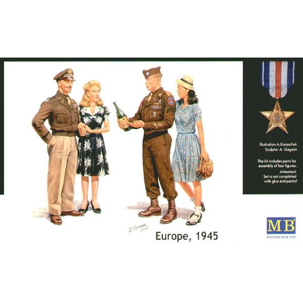 VICTOIRE EN EUROPE 1945  Figurine 1/35e Master Box.