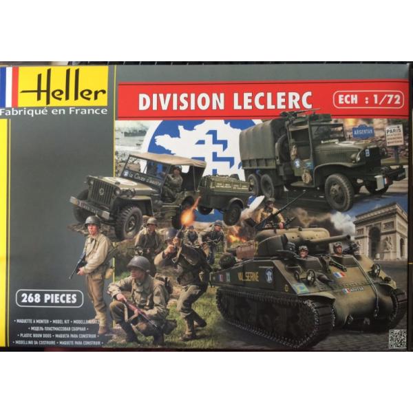 Division Leclerc Heller au 1/72e.
