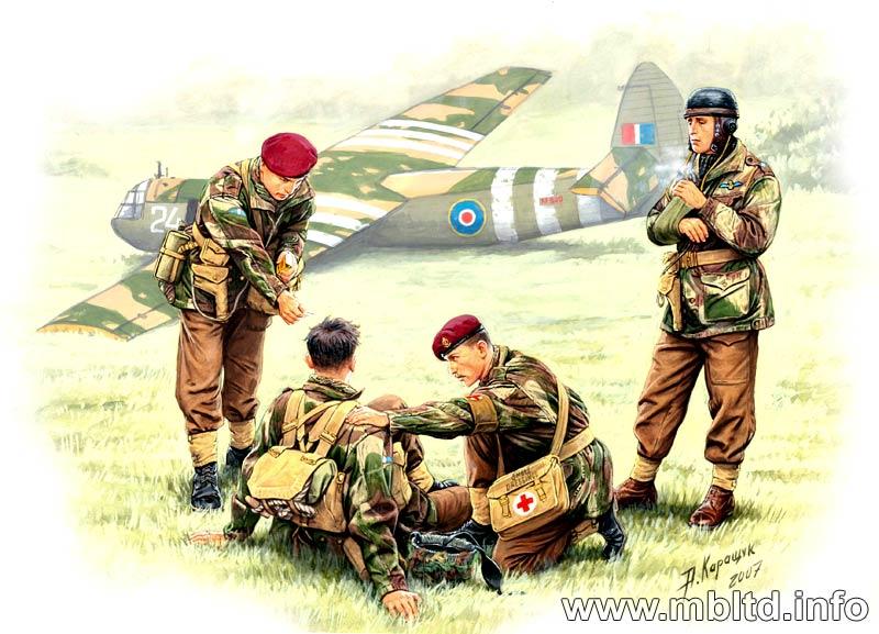 Figurines maquettes Infanterie Britannique/Ecossaise 1er Empire