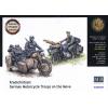 SET DE RECONNAISSANCE MOTOCYCLISTE ALLEMAND 2e Guerre Mondiale - 1 MOTO BMW R-75 1/35e Master Box.