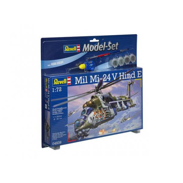 Maquette 1/72ème  Mil Mi-24V "Hind" E  avec peintures Revell.