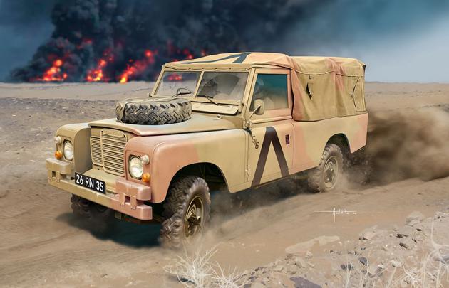 Model set Land Rover Series III LWB 1/24 - Revell 67056