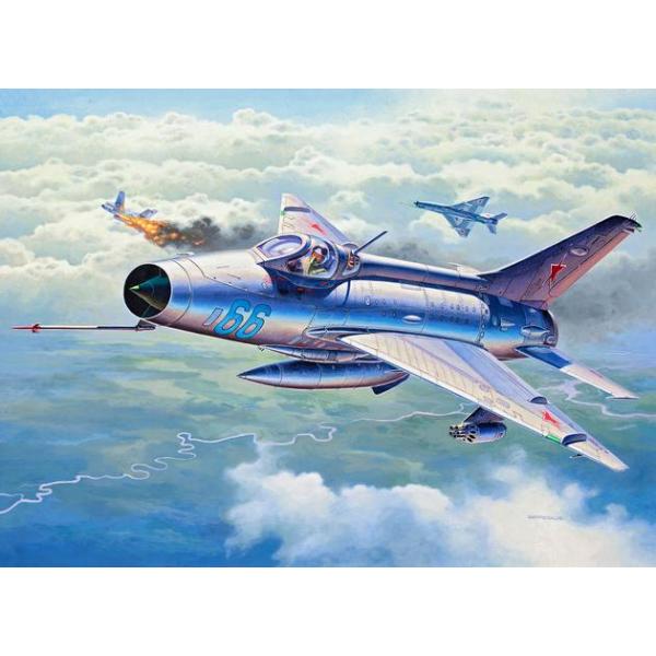 Maquette MIG 21 F13 Fishbed 1/72ème Revell.
