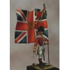 Napoleonic figure.Beneito miniatures,54mm.British Officer with flag, "the Buffs".
