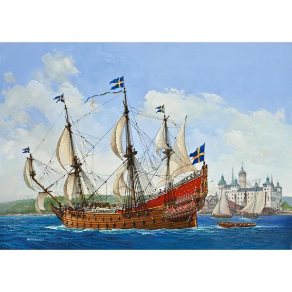 Maquette du Vasa au 1/150ème Revell.