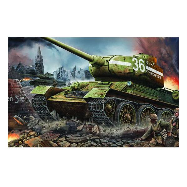 Revell - 03319 - Maquette Militaire - T-34-85 - (boîte abîmée) - www
