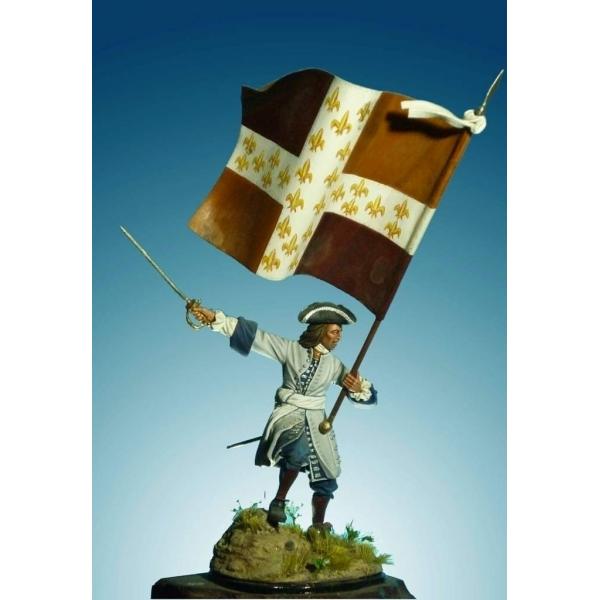 Soldiers 54mm,Infantry Ensign 1704-1712.