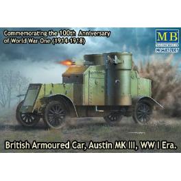 Maquette de blindé Britannique Austin Mk.III-1917.
