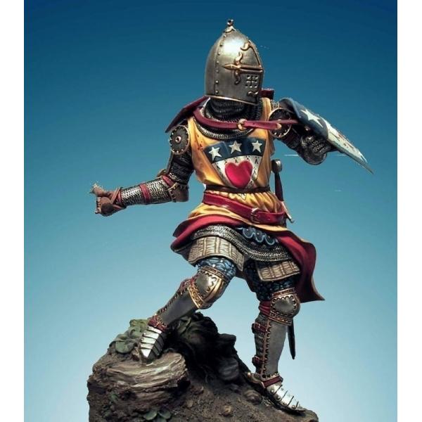 Soldiers.90mm.Archibald douglas ,Scottish knight  ,1333.Historical military miniatures.