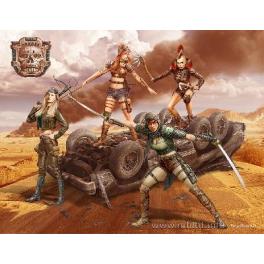 Figurines Master Box,  LE CLAN DES CRANES-LES ANGES DE LA MORT au 1/35ème Master Box.