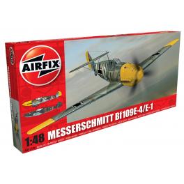 Maquette de Messerschmitt Bf 109E-4/E-1 au 48ème Airfix.
