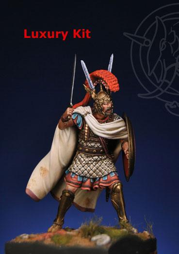 maquette figurine historique en métal Romeo Models Sergeant of the Teutonic Order 54mm RM54083