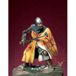 Figurine de chevalier fin du XIIIème siècle Romeo Models 54mm.