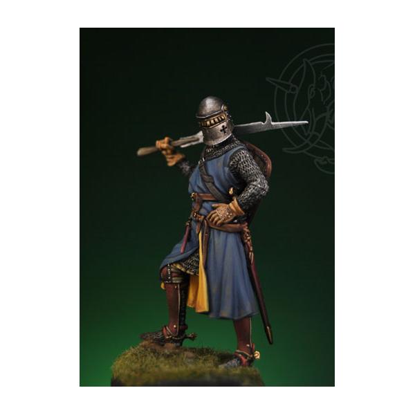 Médiéval Chevalier 54 MM Boite Soldat Figurine 