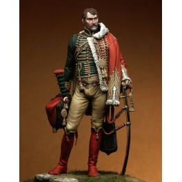 Chasseur-Offizier - 1805 Pegaso Models 90mm figuren.