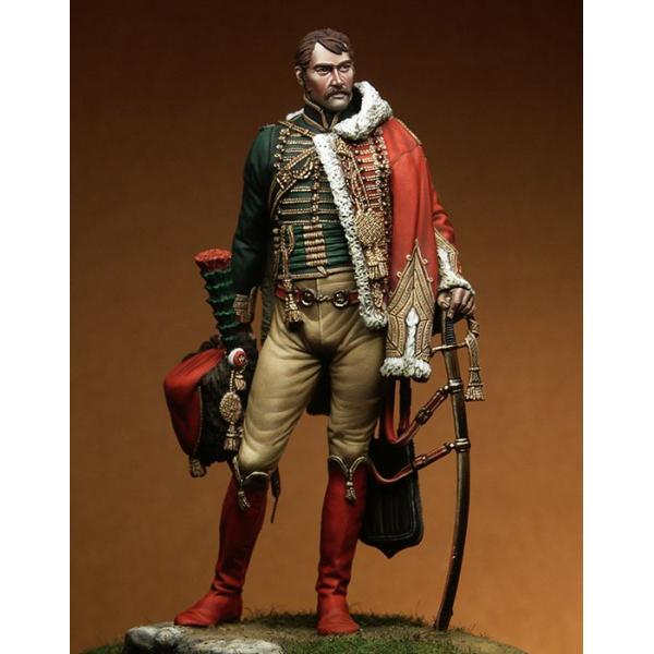 Chasseur-Offizier - 1805 Pegaso Models 90mm figuren.