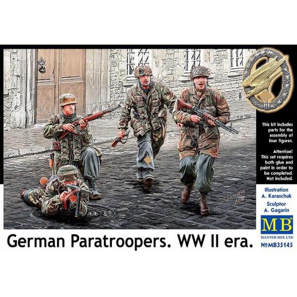 Les diables verts au combats en 44, figurine au 35ème Master Box.